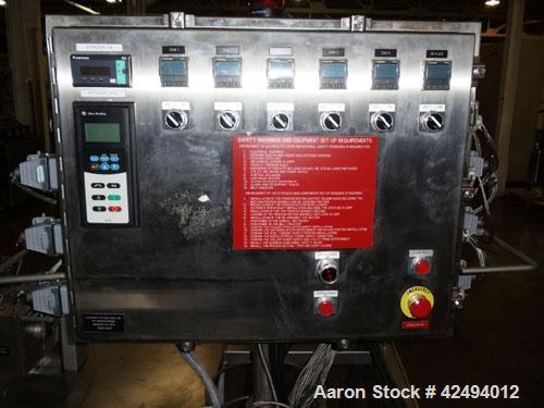 Used Stainless Steel Extruder Technologies Twin Screw Extruder System, Model ET-003/ET-009