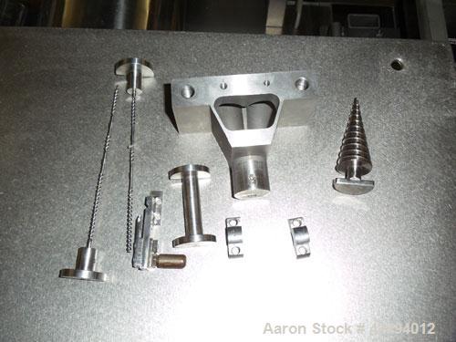 Used Stainless Steel Extruder Technologies Twin Screw Extruder System, Model ET-003/ET-009
