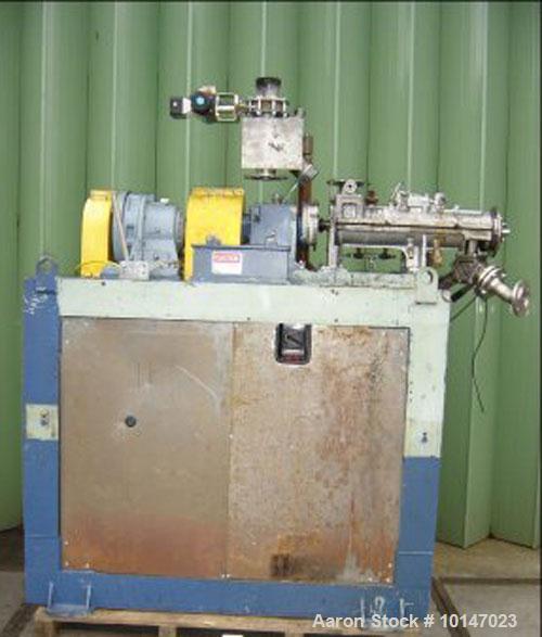 Used Kurimoto Osaka Double Screw Extruder