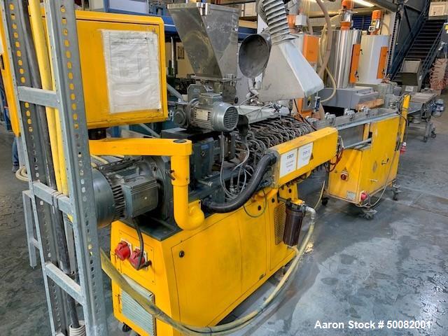 Used LabTech Scientific Twin Screw Extrusion Line