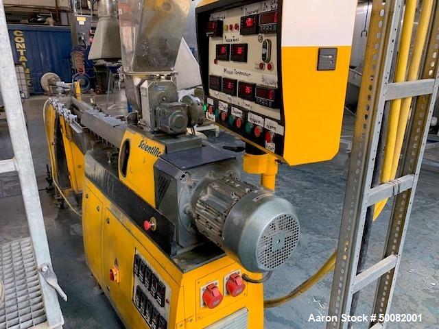 Used LabTech Scientific Twin Screw Extrusion Line