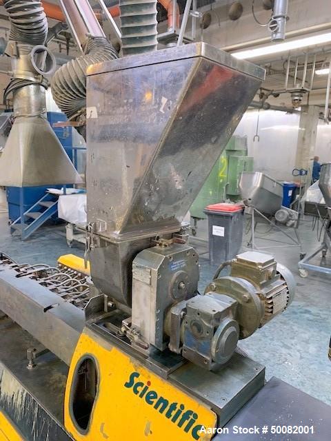Used LabTech Scientific Twin Screw Extrusion Line
