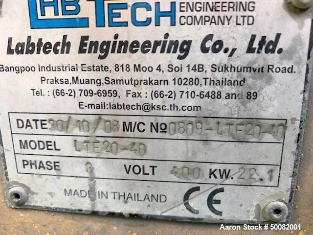 Used LabTech Scientific Twin Screw Extrusion Line