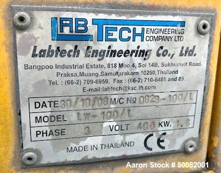 Used- LabTech Scientific Twin Screw Extrusion Line