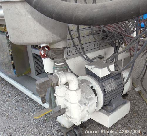 Used Leistritz 34 mm Co-Rotating Twin Screw Extruder, Model LSM 30.34 GL/9R. Approximately 40 to 1 L/D ratio. Electrically heated, air cooled 8 barrel zones, 1 vented, 1 water cooled feed zone with h...