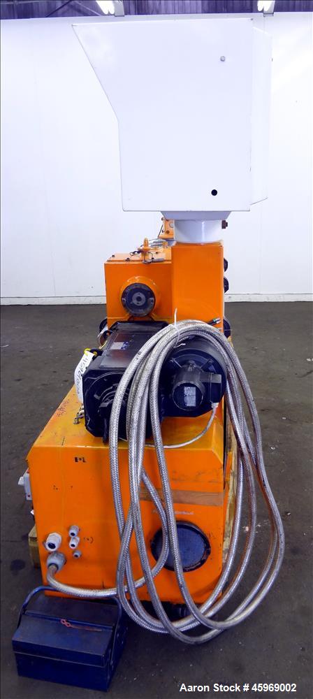Used Leistritz Type LSM 34 GL Twin-Screw Extruder