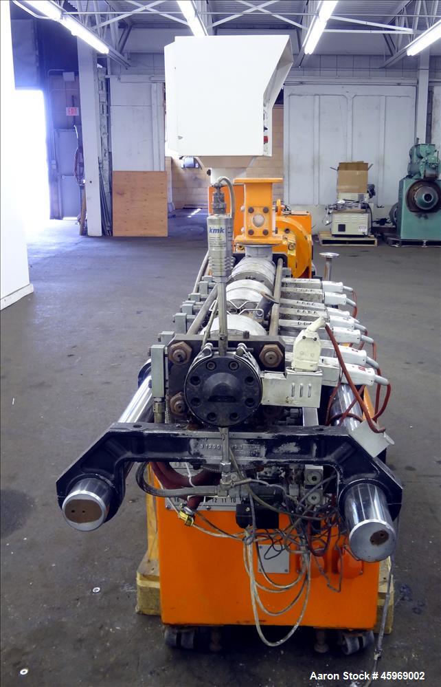 Used Leistritz Type LSM 34 GL Twin-Screw Extruder