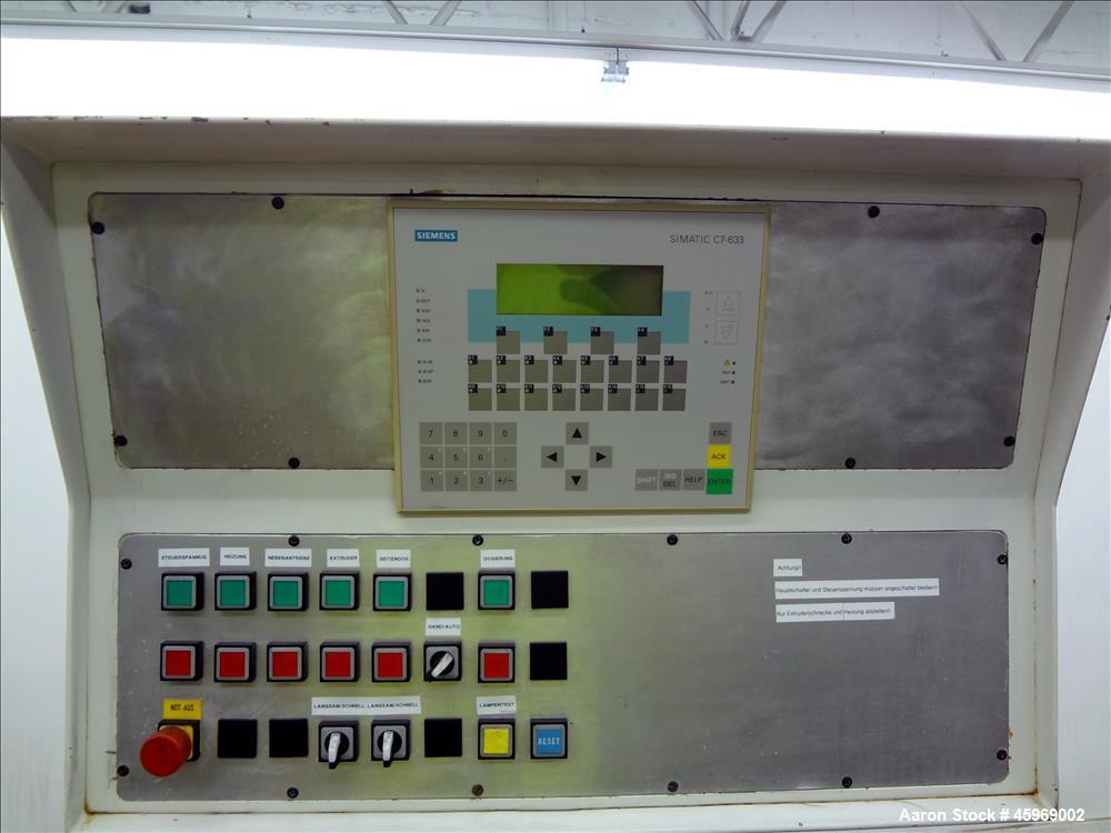 Used Leistritz Type LSM 34 GL Twin-Screw Extruder