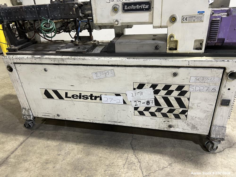 Leistritz 27mm Co-Rotating Twin Screw Extruder