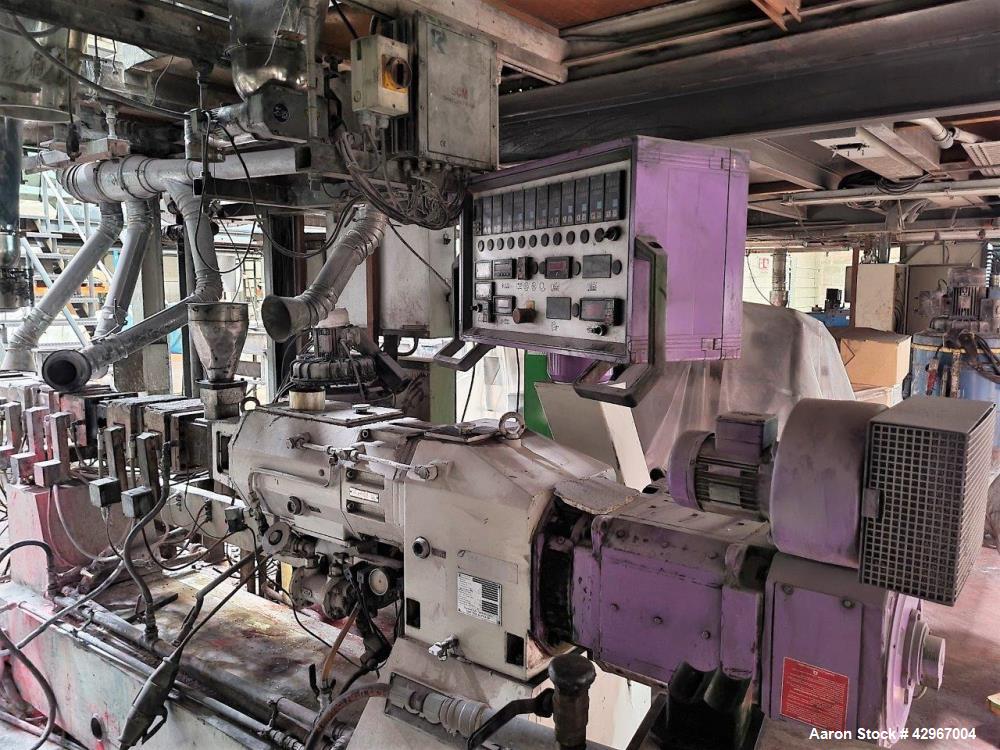 Used-Leistriz ZSE 50-40DTwin Screw Extrusion Line