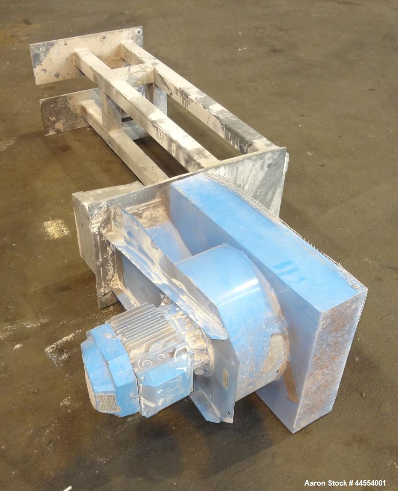 Used Leistritz 99.6mm Co-Rotating Twin Screw Extruder, Model ZSE100GL/40D, serial# 3141, built 2002. Approximately 40 to 1 L/D ratio. Electrically heated, water cooled. 9 Barrel zones, (1) top vented...