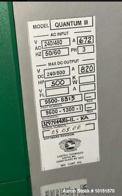 Used – Leistritz ZSE 100 GLAAX 100mm Co-Rotating Twin Screw Extruder