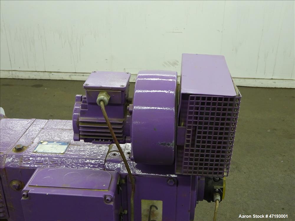 Used Leistritz 27mm Co-Rotating Twin Screw Extruder, Model ZSE 27/GL-36D. 36:1