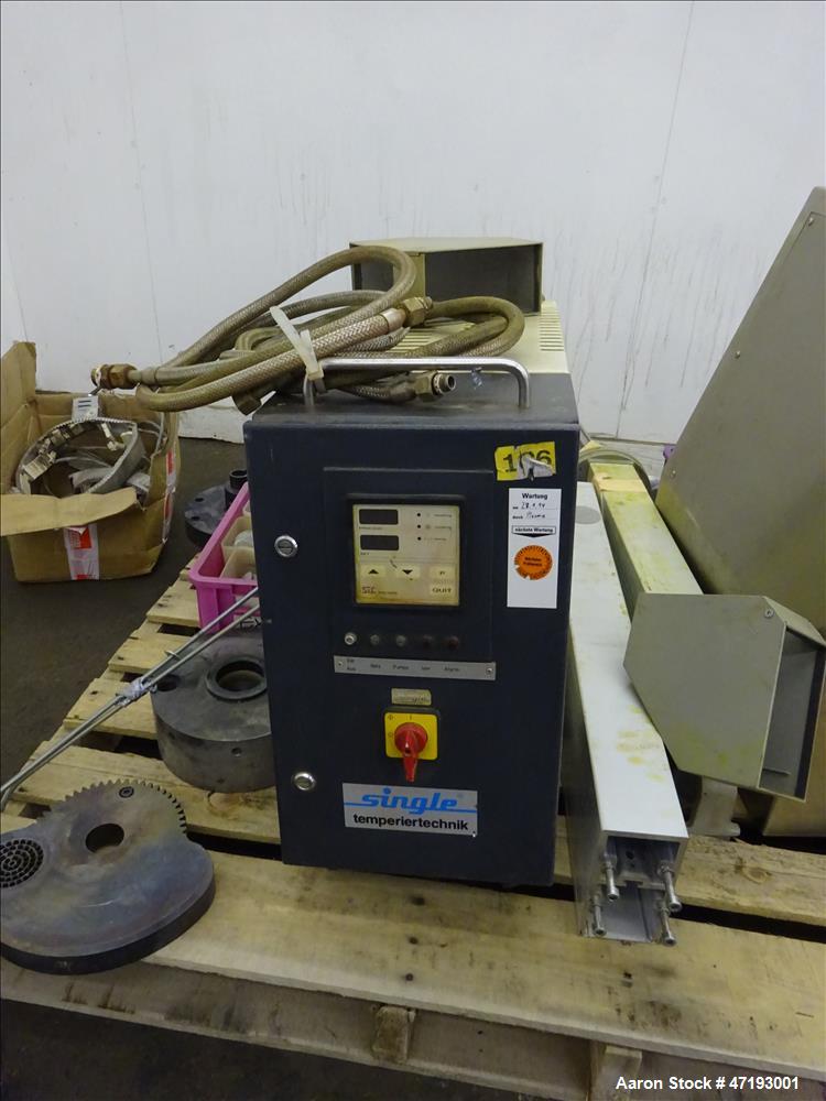 Used Leistritz 27mm Co-Rotating Twin Screw Extruder, Model ZSE 27/GL-36D. 36:1