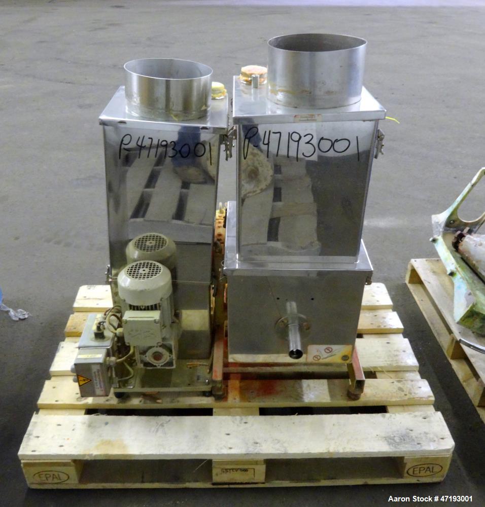 Used Leistritz 27mm Co-Rotating Twin Screw Extruder, Model ZSE 27/GL-36D. 36:1