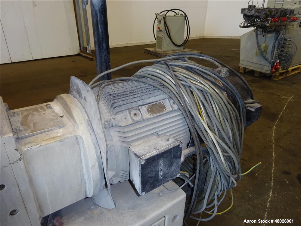 Used Leistritz 27mm Co-Rotating Twin Screw Extruder, Model ZSE 27 GL 40D.
