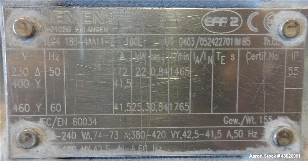 Used Leistritz 27mm Co-Rotating Twin Screw Extruder, Model ZSE 27 GL 40D.
