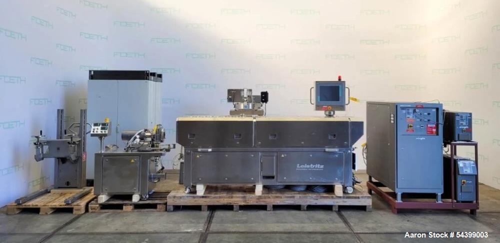 Used Leistritz ZSE 27 HP-PH-40D Twin Screw Extruder System – Complete Pharma Line with Chiller & Granulator (2010)