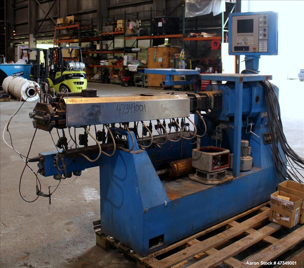 Used Leistriz Twin Screw Extruder, Type ZSE 40 GL-28D, 40 mm diameter, 28:1 L/D