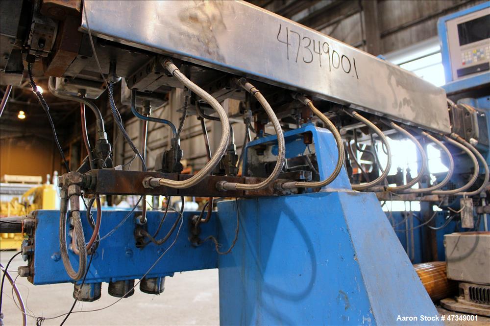Used Leistriz Twin Screw Extruder, Type ZSE 40 GL-28D, 40 mm diameter, 28:1 L/D