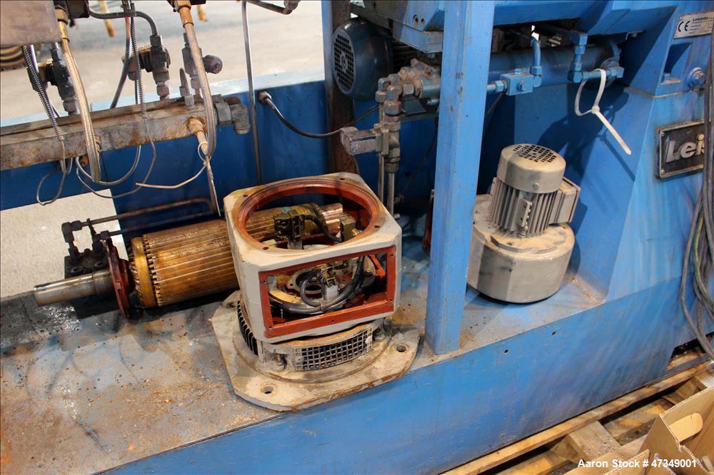 Used Leistriz Twin Screw Extruder, Type ZSE 40 GL-28D, 40 mm diameter, 28:1 L/D