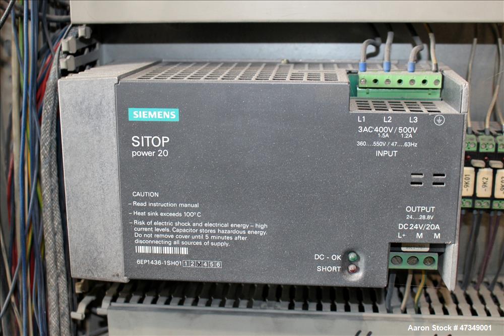 Used Leistriz Twin Screw Extruder, Type ZSE 40 GL-28D, 40 mm diameter, 28:1 L/D