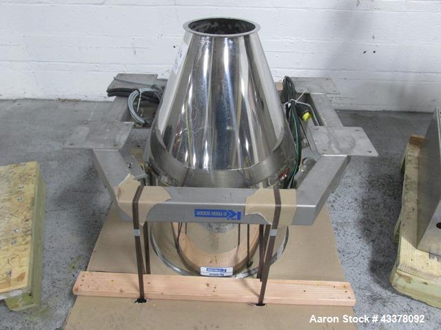 Used Leistriz Twin Screw Extruder, Model ZSE 50 GL/36D. 50 mm Screws, co-rotating, 36 to 1 L/D, (9) total barrel segments with (1) feed, (1) vented, (7) non vented segments, 300 maximum rpm, 7.38 to ...