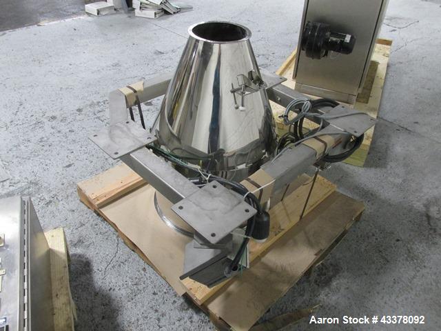 Used Leistriz Twin Screw Extruder, Model ZSE 50 GL/36D. 50 mm Screws, co-rotating, 36 to 1 L/D, (9) total barrel segments with (1) feed, (1) vented, (7) non vented segments, 300 maximum rpm, 7.38 to ...