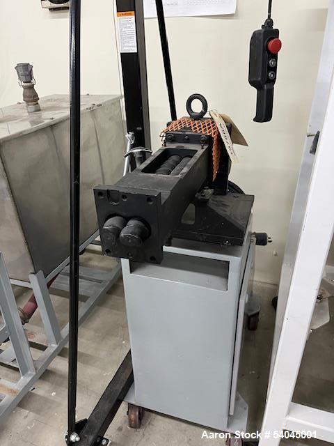 Used Leistritz ZSE-60 GL Twin Screw Extruder – 36:1 L/D, 150 HP, Side Stuffer, Strand Dies, Screws & Spares