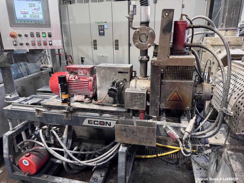 Used Leistritz ZSE 60 MAXX-36D Twin Screw Extrusion Line with Pelletizing System – 495 kW Drive – Auction Asset