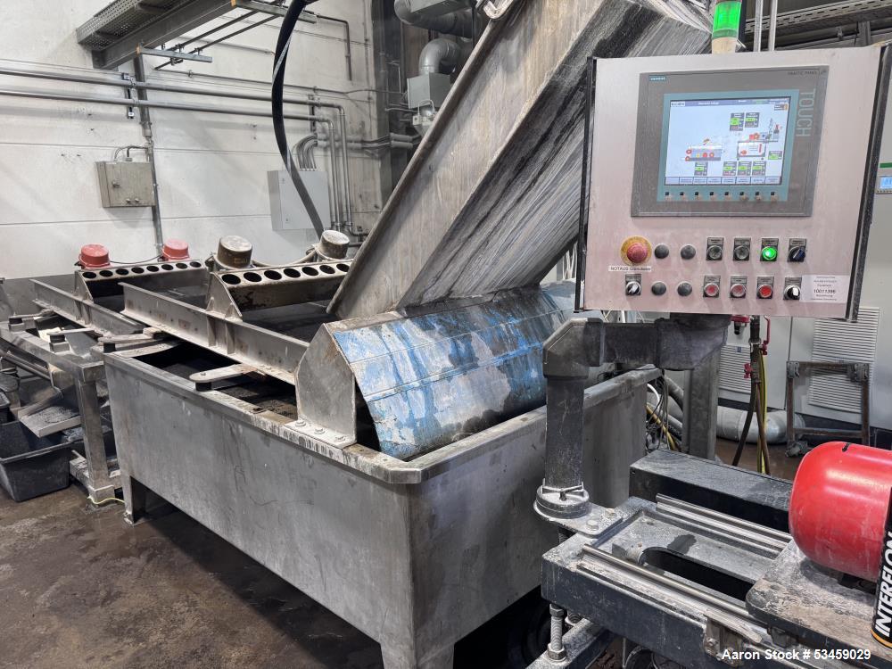 Used Leistritz ZSE 60 MAXX-36D Twin Screw Extrusion Line with Pelletizing System – 495 kW Drive – Auction Asset