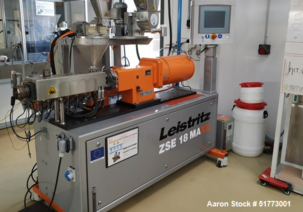 Used Leistritz Twin Screw Extruder
