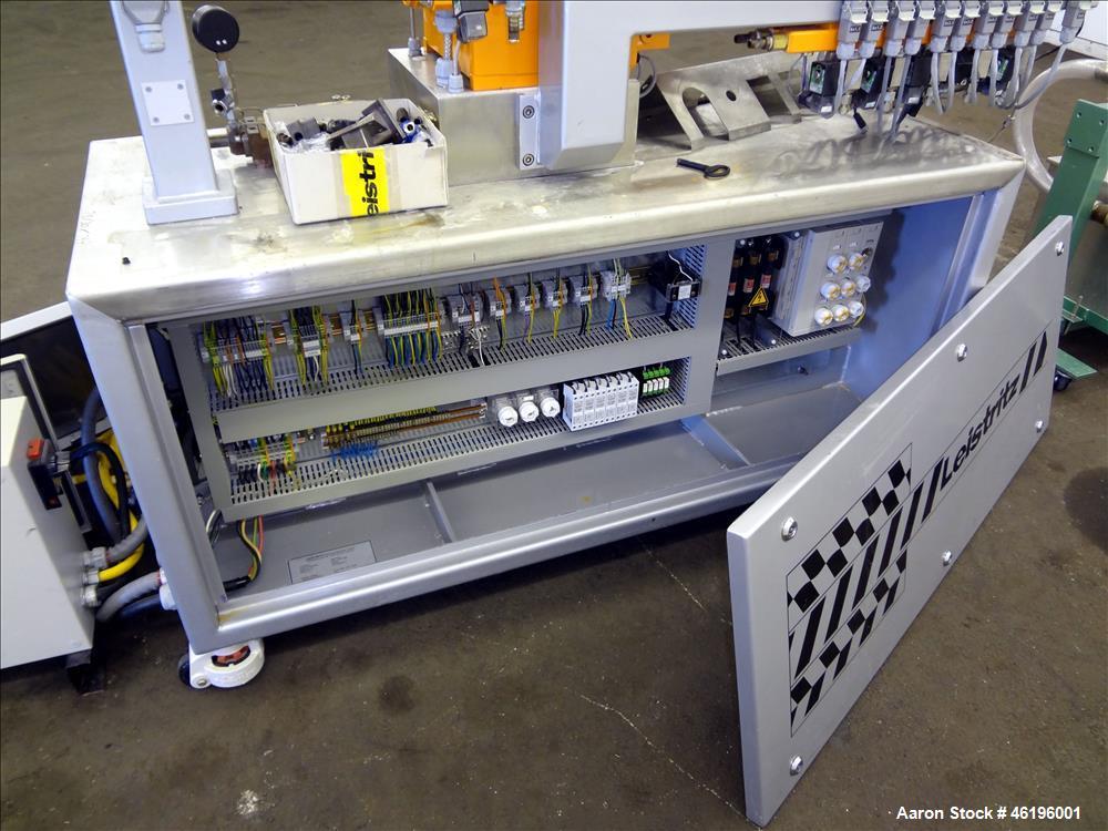 Used Leistritz Twin Screw Co-Rotating Extrusion Line