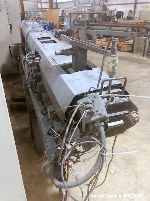 Used 50mm Leistritz Co-Rotating Twin Screw Extruder with 40/1 L/D.