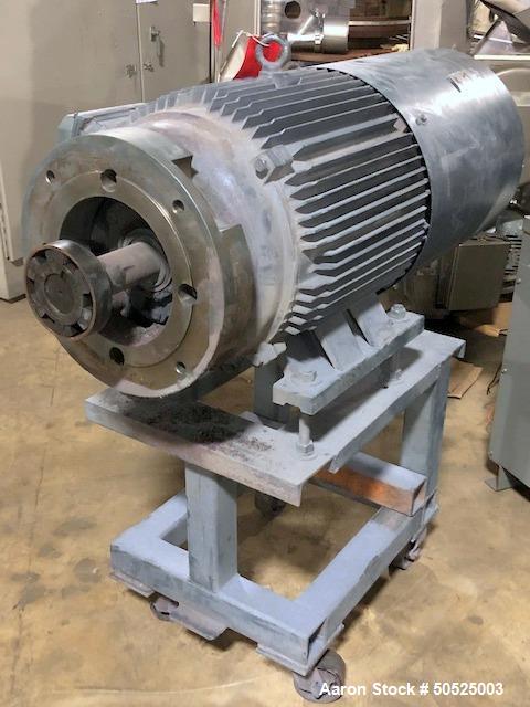 Used 50mm Leistritz Co-Rotating Twin Screw Extruder with 40/1 L/D.