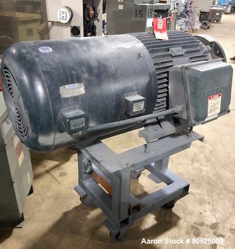 Used 50mm Leistritz Co-Rotating Twin Screw Extruder with 40/1 L/D.