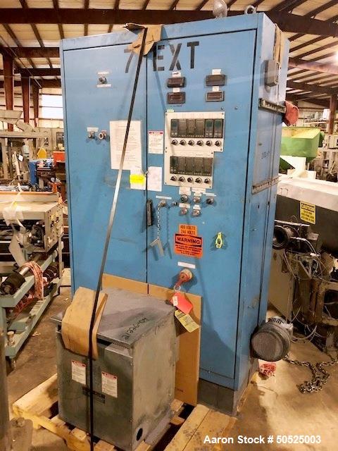 Used 50mm Leistritz Co-Rotating Twin Screw Extruder with 40/1 L/D.