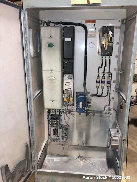 Used 50mm Leistritz Co-Rotating Twin Screw Extruder with 40/1 L/D.