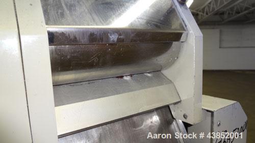 Used Prism 16mm Twin Screw Extruder, Model TSE-16. Co-rotating intermeshing side by side screw design. Approximate 15 to 1 L/D ratio. Clam shell design barrel. Water cooled feed section. Electrically...