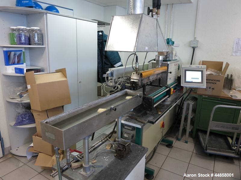 Used Prism TSE24-HC Lab Size Twin Screw Extrusion Line