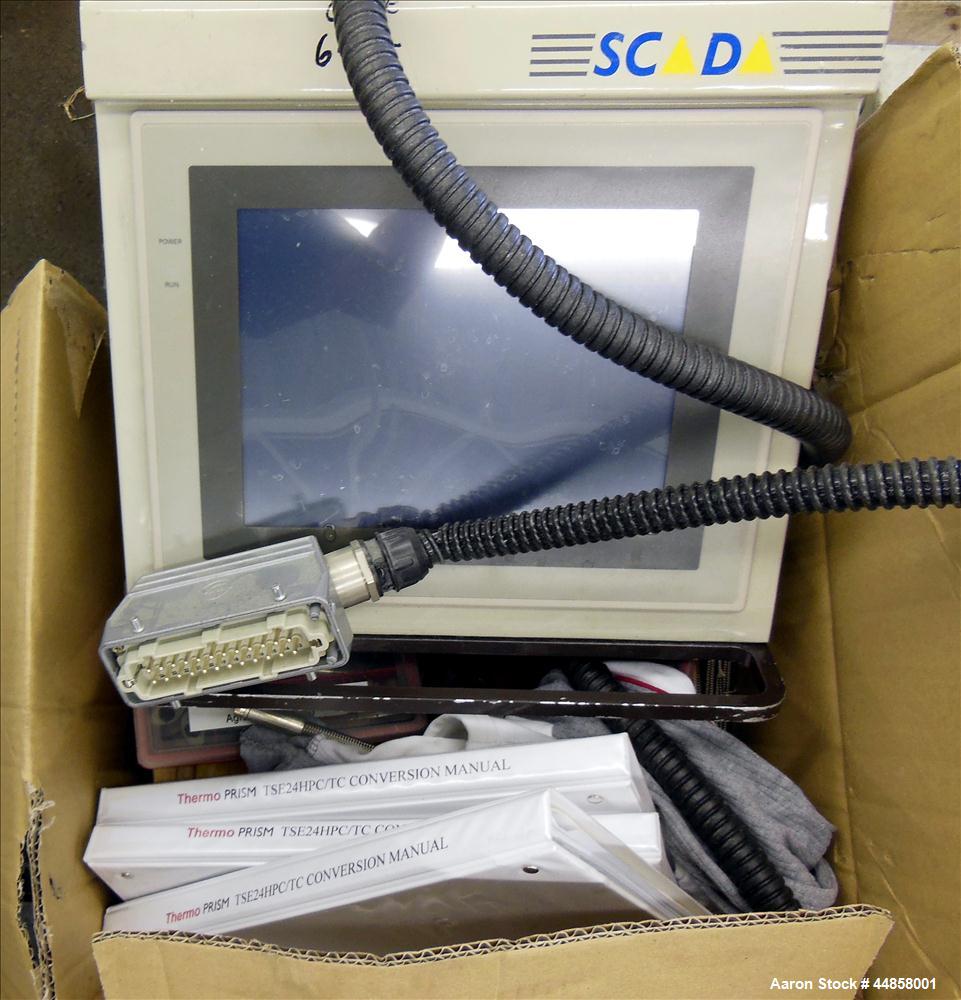 Used Prism TSE24-HC Lab Size Twin Screw Extrusion Line