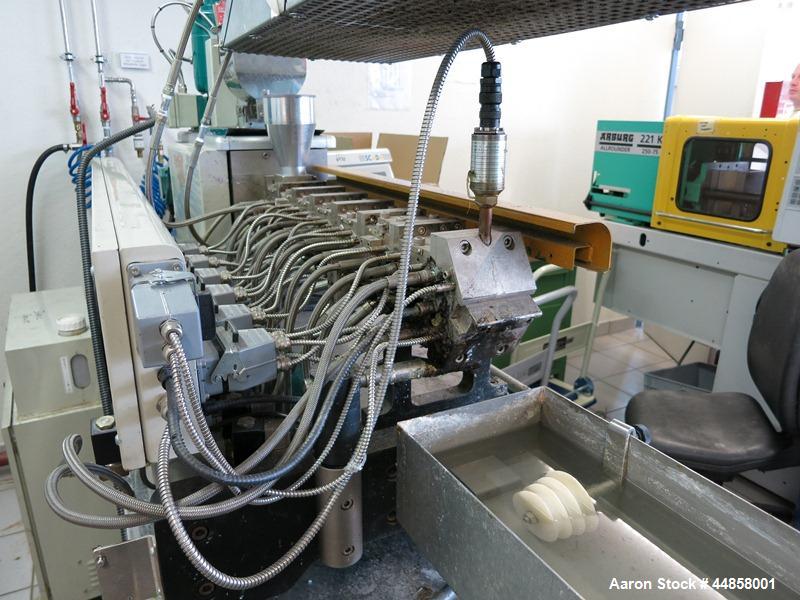 Used Prism TSE24-HC Lab Size Twin Screw Extrusion Line