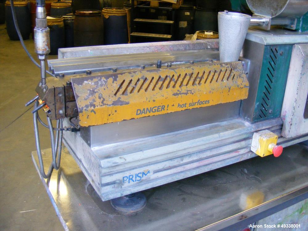 Used Prism TSE 24-TC Twin Screw Extruder
