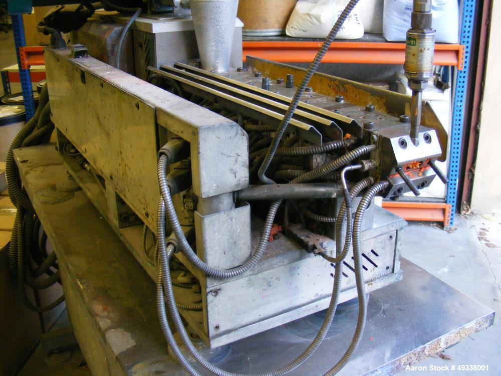 Used Prism TSE 24-TC Twin Screw Extruder