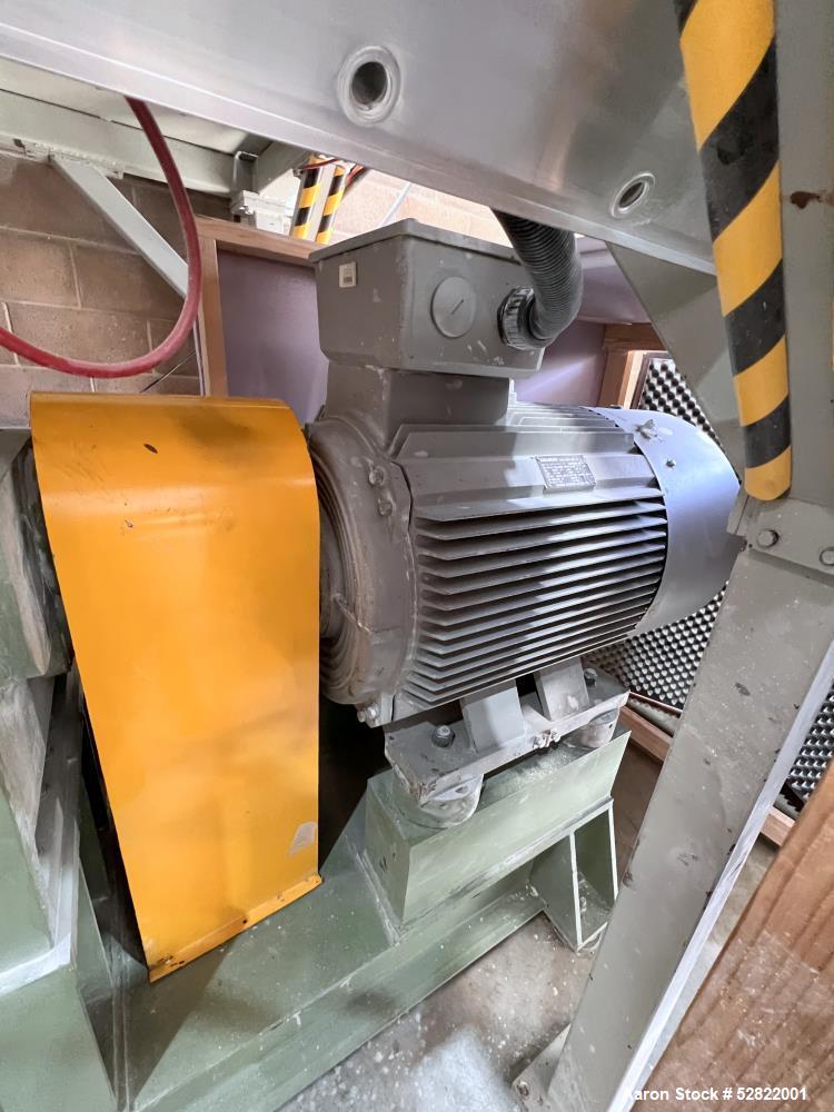 Used- Nanjing Giant Machinery Twin Screw Co-Rotating Extruder