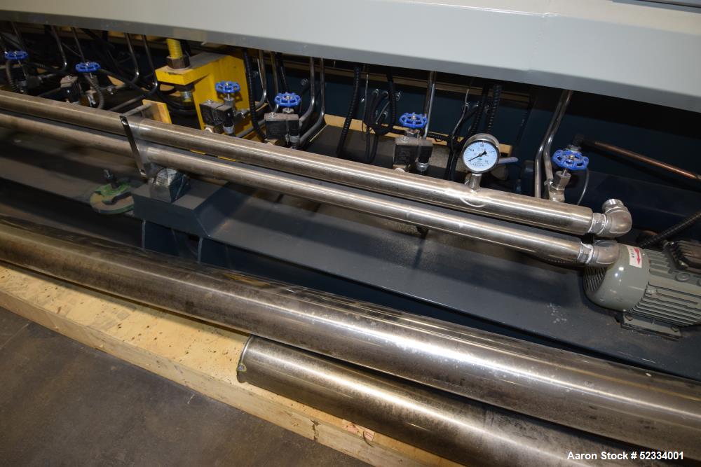 Used Yong Teng 72.5mm Co-Rotating Blocking Parallel Twin Screw Extruder