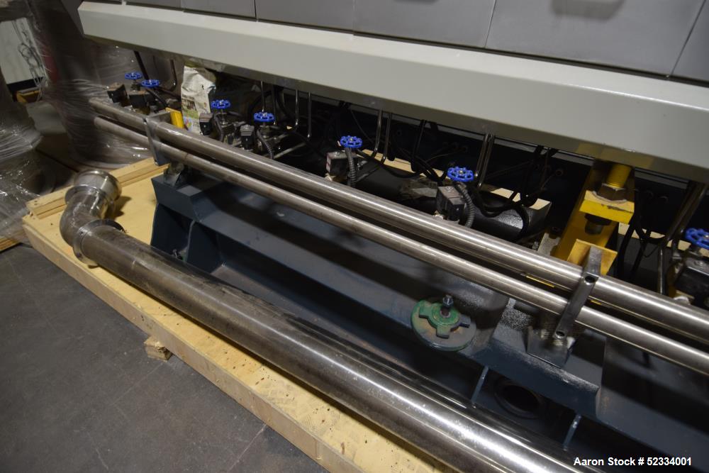 Used Yong Teng 72.5mm Co-Rotating Blocking Parallel Twin Screw Extruder