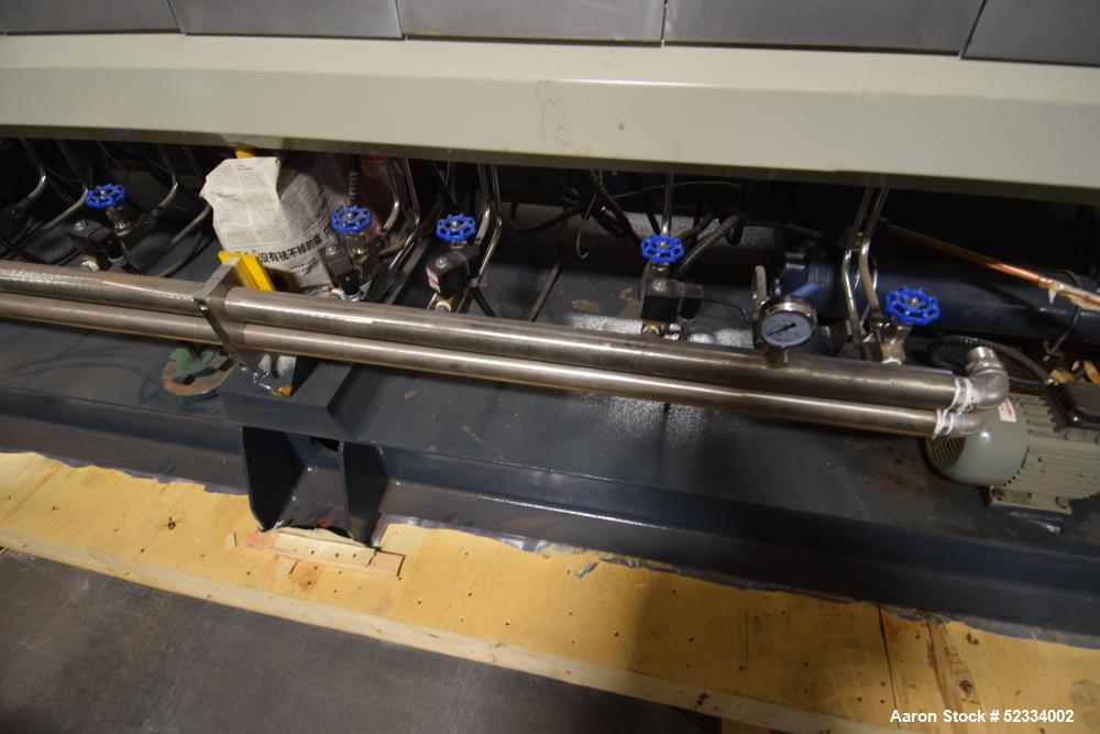 Used Yong Teng 72.5mm Co-Rotating Blocking Parallel Twin Screw Extruder