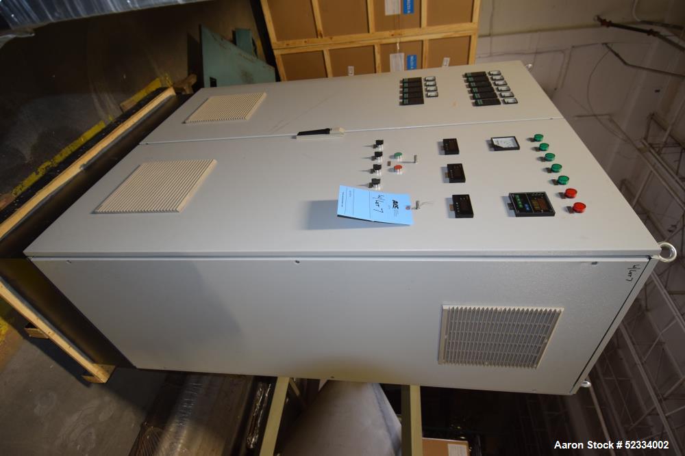 Used Yong Teng 72.5mm Co-Rotating Blocking Parallel Twin Screw Extruder