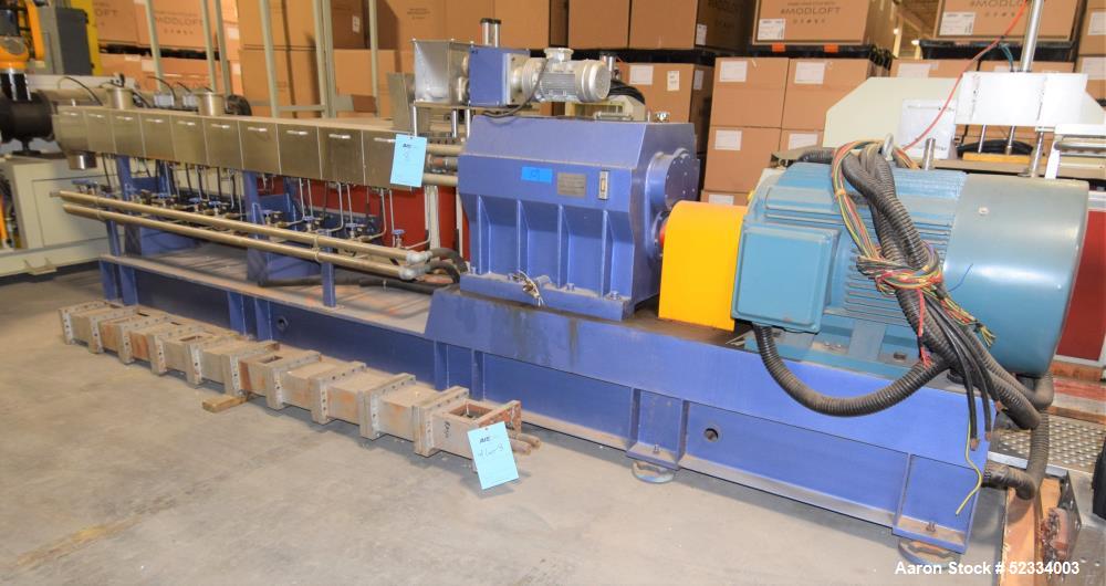 Used- Xintian Machinery Parallel Twin Screw Extruder